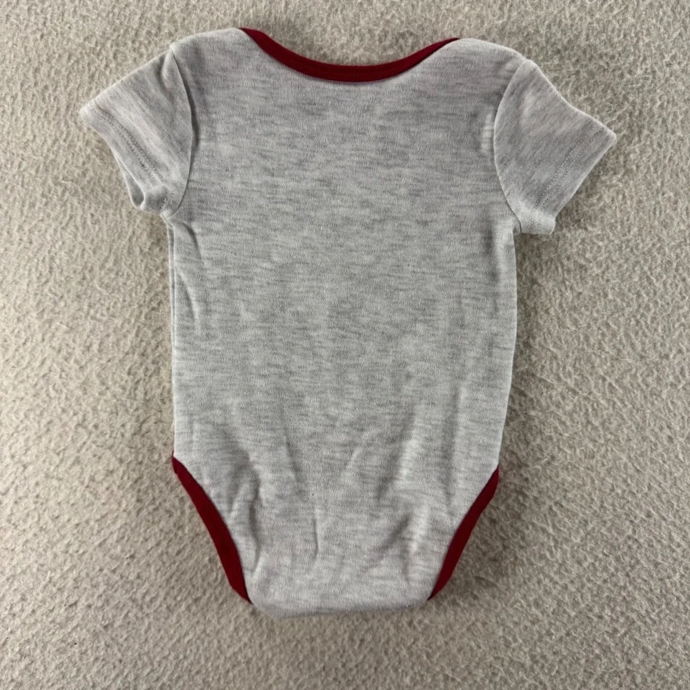 Harry Potter Bodysuit Pants Set Kid 3-6M Grey Burgundy Baby Shower Gift Hogwarts